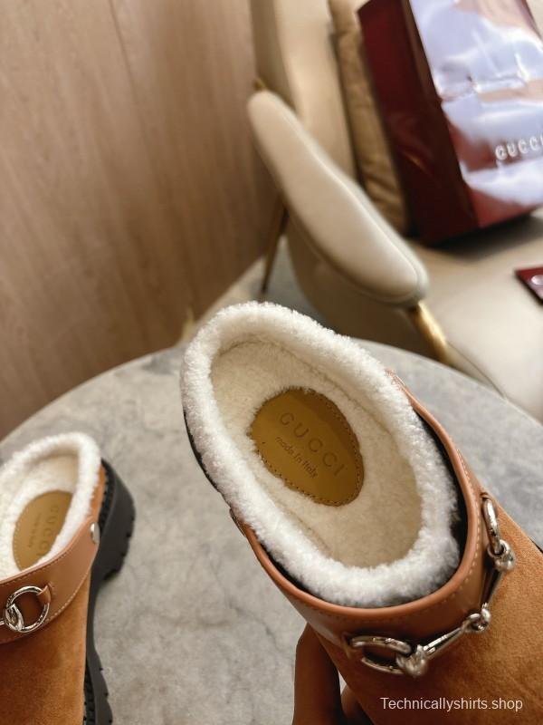 Gucci 2025 SS Mule Shoes with Horsebit Detail - LY00320