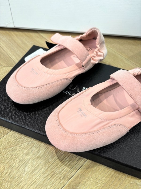 Prada 2025 SS Metal Toe Thin Sole Training Shoes Casual Shoes - LY00260