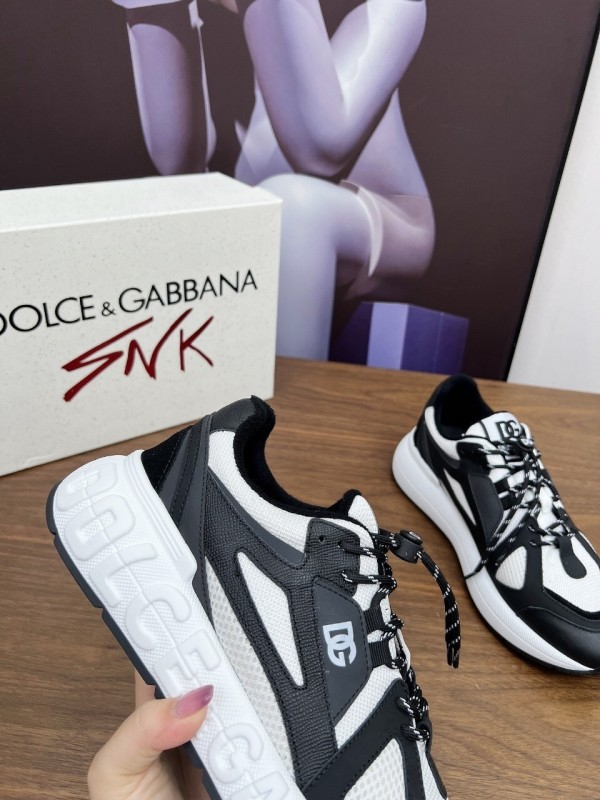 Dolce & Gabbana 2025 SS Casual Shoes with Exaggerated Fashion Style - AS00320