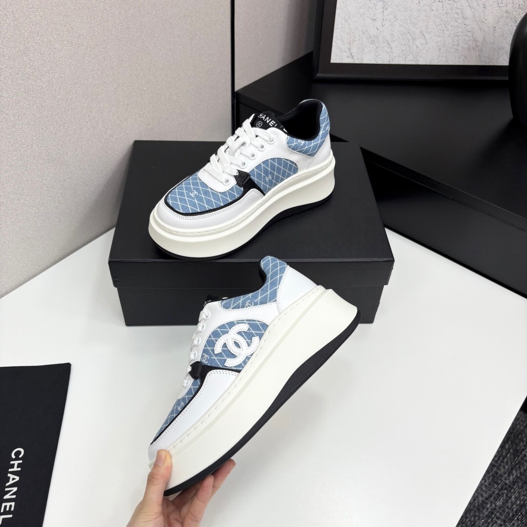 Chanel 2025 SS Panda Casual Sneakers - LY00340