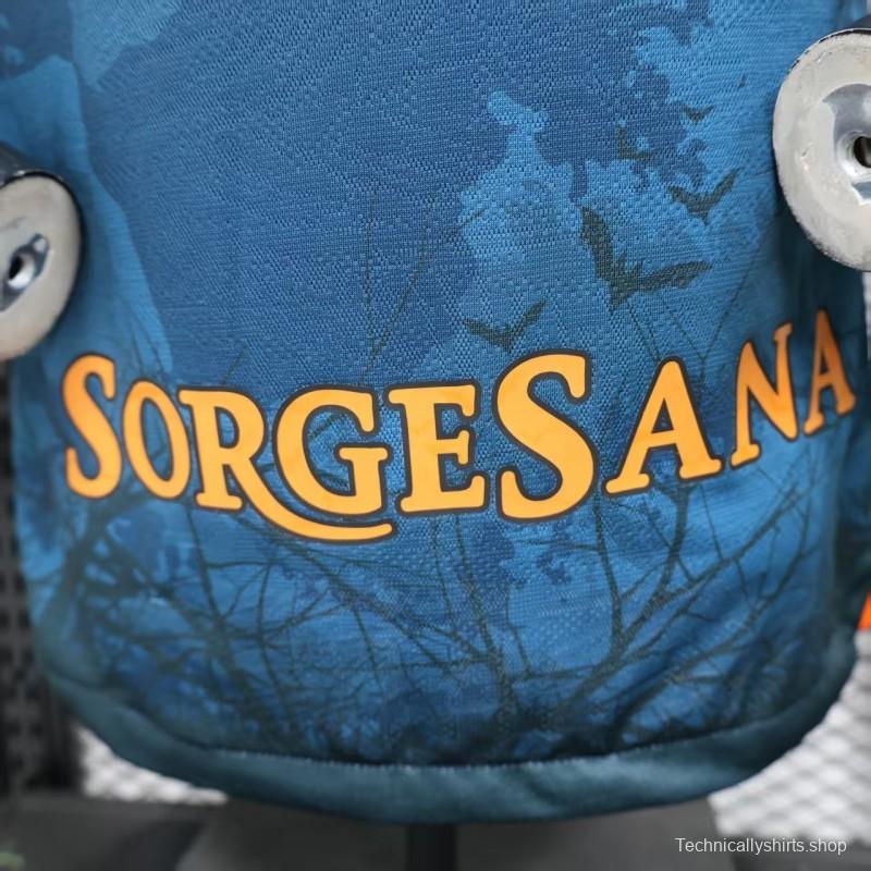 Player Version 25/26 Napoli Halloween Blue Jersey-Glow In Dark