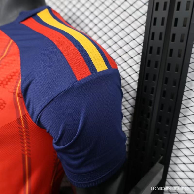 Player Version 2026 Spain Home Jersey