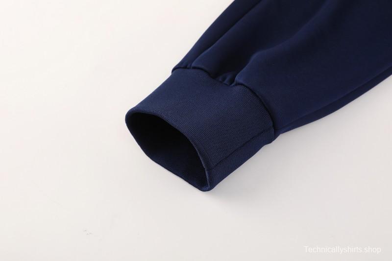 25/26 Napoli White Full Zipper Jacket+Long Pants