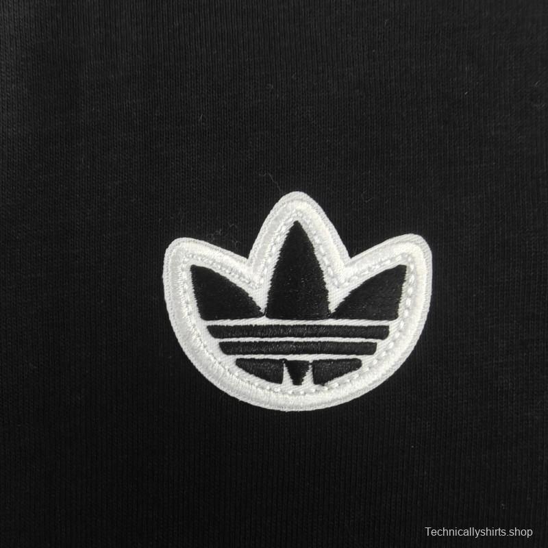 25/26 Adidas x Newcastle United Retro Embroidered Logo Hoodie 9 Colors