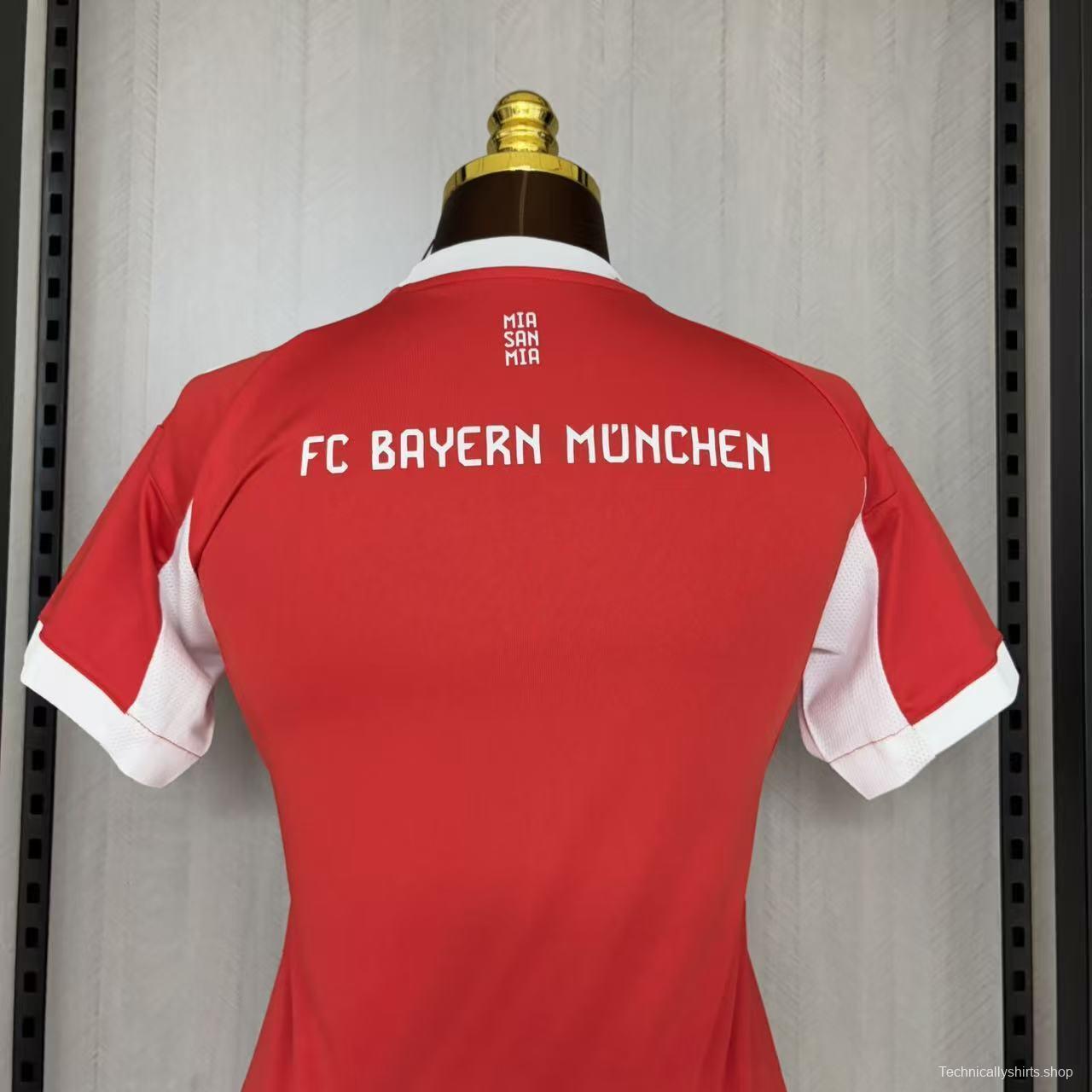 25/26 Women Bayern Munich Home Jersey
