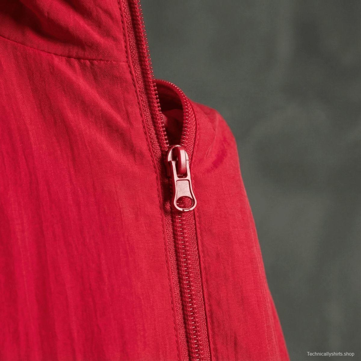 2026 Liverpool Red And White Reversible Full Zipper Jacket