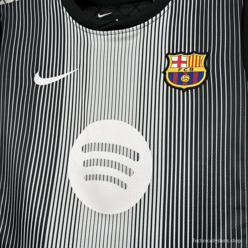 2025/26 Kids Barcelona Goalkeeper Kit