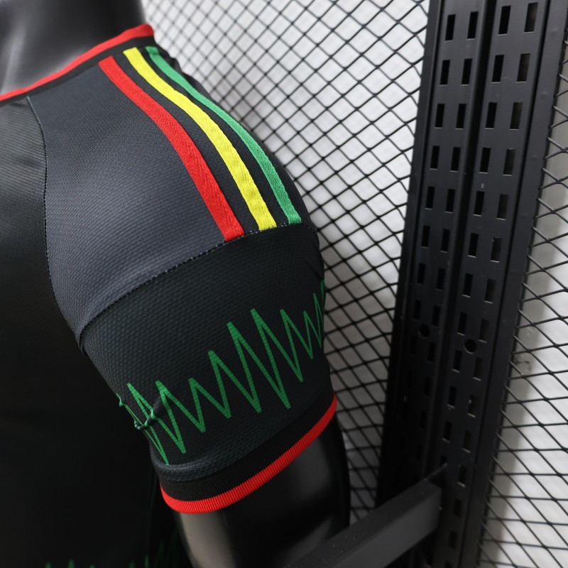 Player Version 2026 Jamaica Dark Grey Reggae Music Culture Special Edition Jersey
