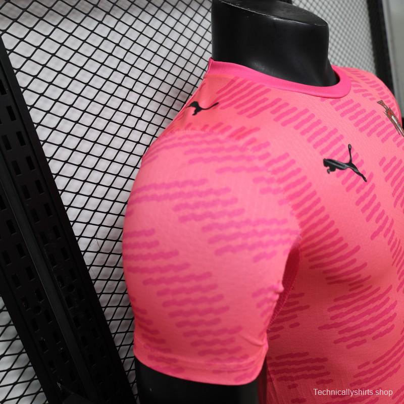 Player Version 2026 Portugal Third Pink Special Edition Jersey