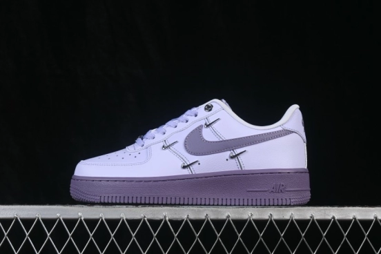 Nike Air Force 1 '07 Low Basketball Sneakers with Full-Length Air Cushion - IX5253-555