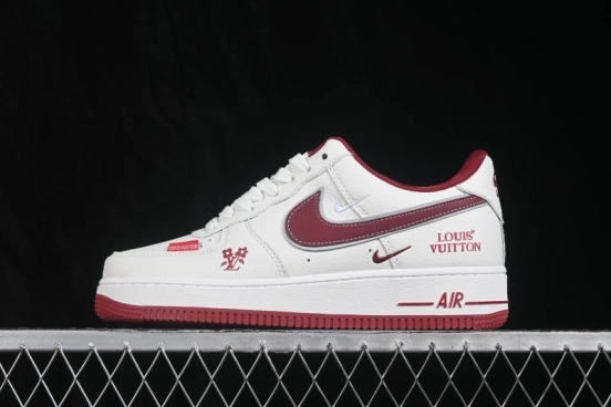 Nike Air Force 1 '07 Low Basketball Shoes with Full-Length Air Cushion - WY0655-103