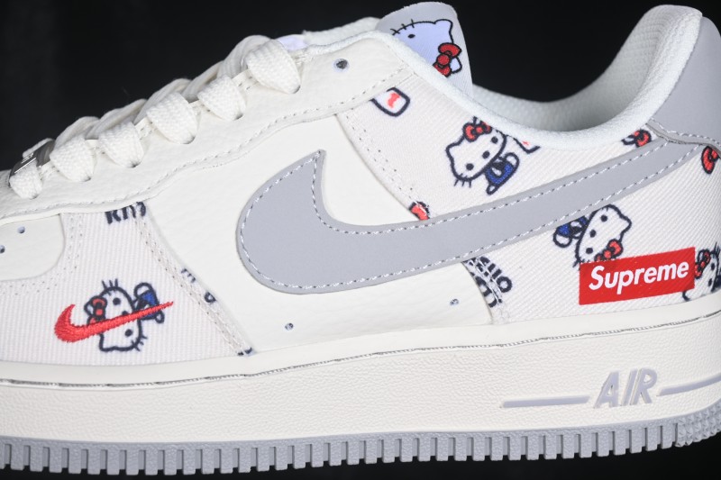 Nike Air Force 1 '07 Low Hello Kitty Casual Sneakers with Full-Length Air Cushion - NH0601-608