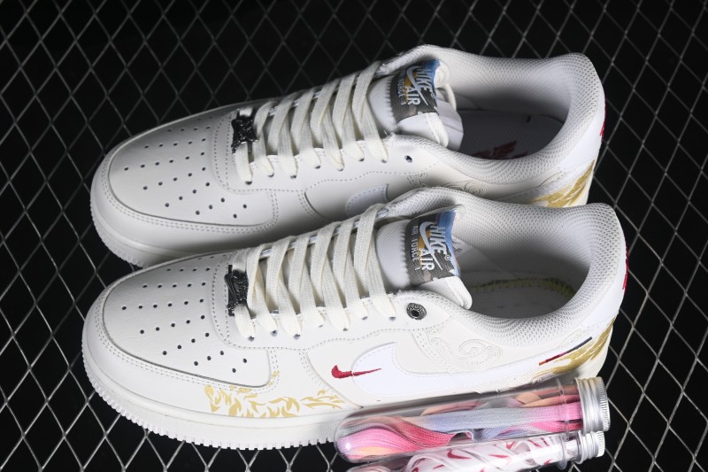 Nike Air Force 1 '07 Low Chinese New Year Limited Edition Casual Skateboarding Shoes - IQ1133-112