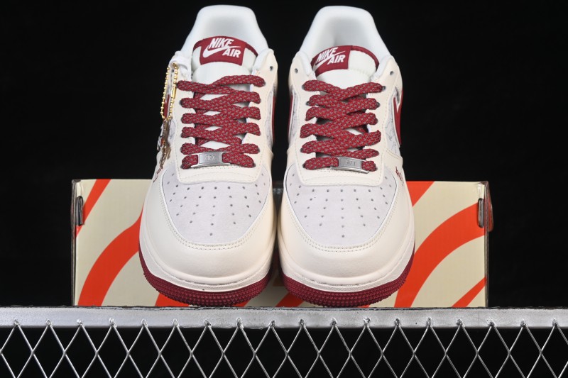 Nike Air Force 1 '07 Low Chinese Calligraphy Print Casual Sneakers - HT5088-619