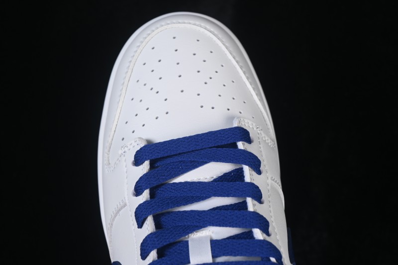 Nike SB Dunk Low White Blue Skateboarding Shoes - HF5441-117