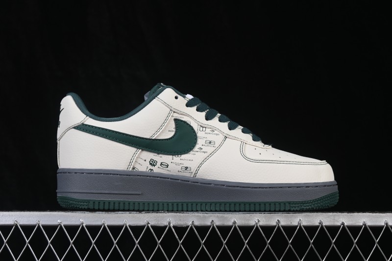 Nike Air Force 1 '07 Low Casual Sneakers with Full-Length Air Cushion - DN1688-009