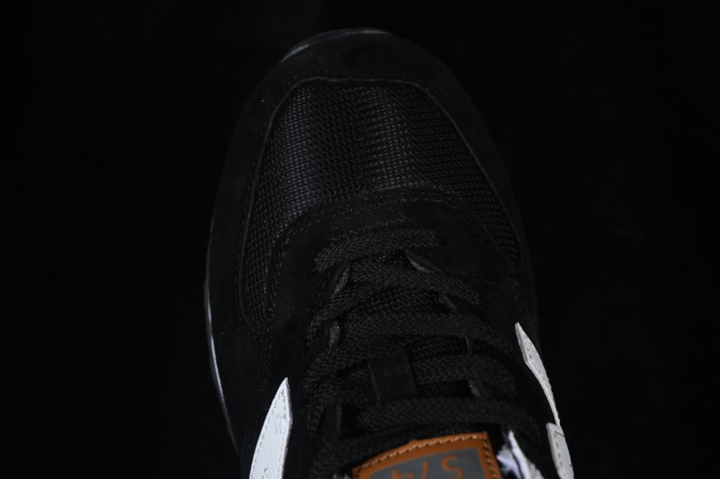 New Balance 574 Retro Running Shoes with Classic Suede and Mesh Upper - ML574UC