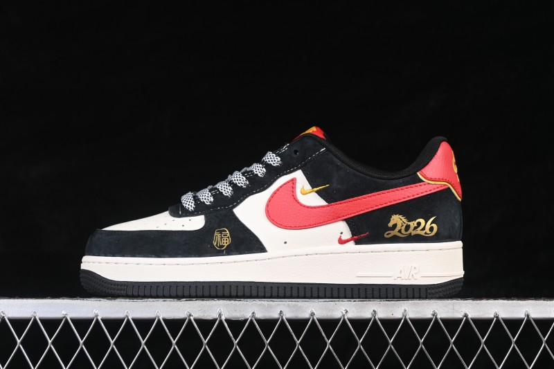 Nike Air Force 1 '07 Low Year of the Horse Limited Edition Casual Skateboarding Shoes with Premium Leather Upper - MZ9588-831