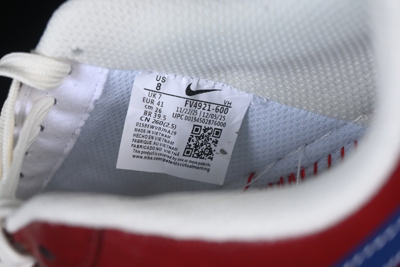 Nike Air Force 1 '07 Low Chinese New Year Year of the Horse Edition Casual Sneakers in Zhu Red and Cloud White - FV4921-600