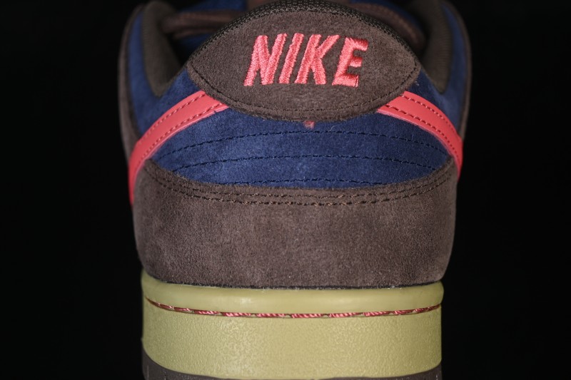 Nike SB Dunk Low Retro Skateboarding Shoes Baroque Brown Adobe - HQ1625-200
