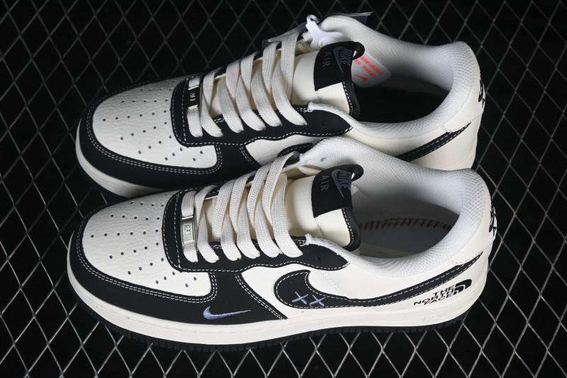Nike Air Force 1 '07 Low Minimalist Contrast Skateboarding Shoes with Full-Length Air Cushion - MM3399-821