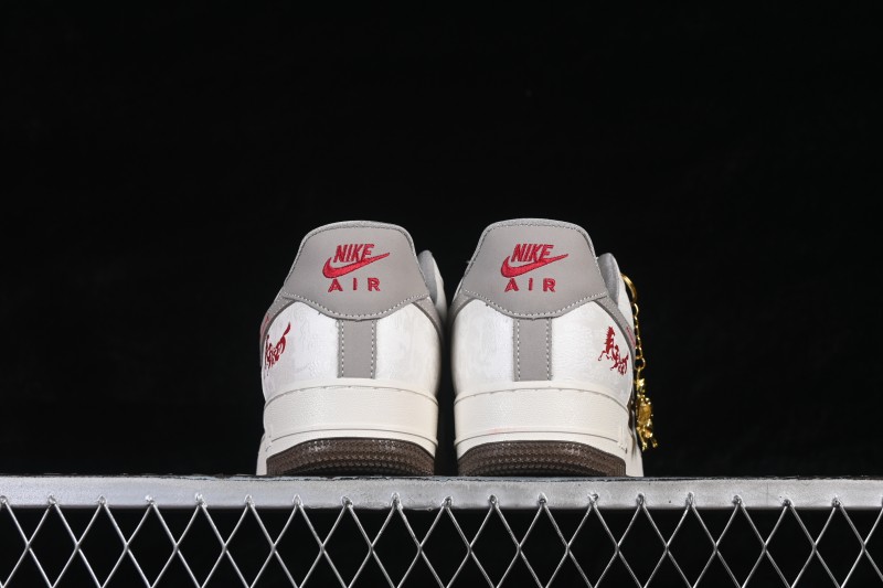 Nike Air Force 1 '07 Low Chinese New Year Limited Edition White Green Retro Basketball Sneakers - DW8806-008