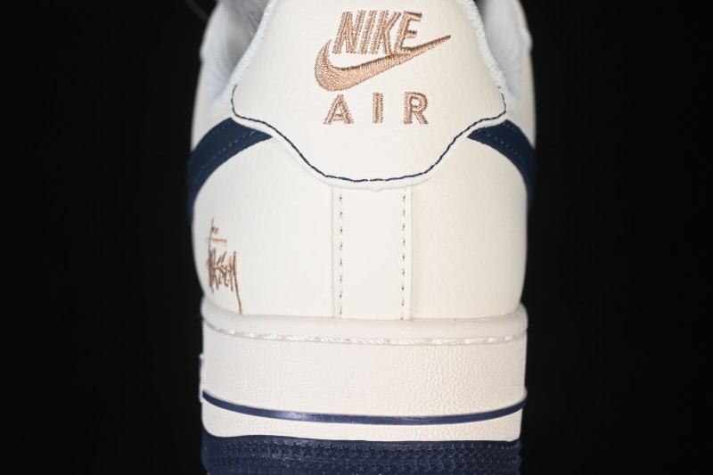Nike Air Force 1 '07 Low Stussy Collaboration Casual Skateboarding Shoes - XX3168-225
