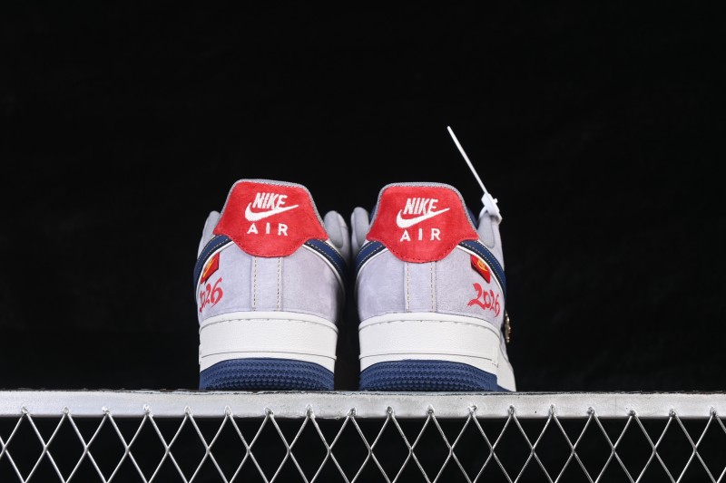 Nike Air Force 1 '07 Low Year of the Horse Limited Edition Retro Basketball Shoes with Auspicious Cloud Design - HT5088-623