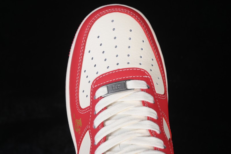 Nike Air Force 1 '07 Low Year of the Horse Limited Edition Red & Gold Casual Skateboarding Shoes - FC1688-260