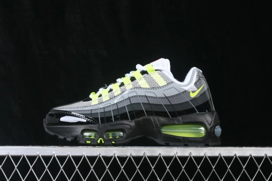 Nike Air Max 95 x Lego Retro Running Shoes with Visible Air Cushioning - IO4801-002