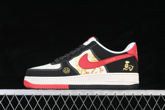Nike Air Force 1 '07 Low Chinese New Year Year of the Horse Edition Skateboarding Shoes with National Style Design - QW5288-121