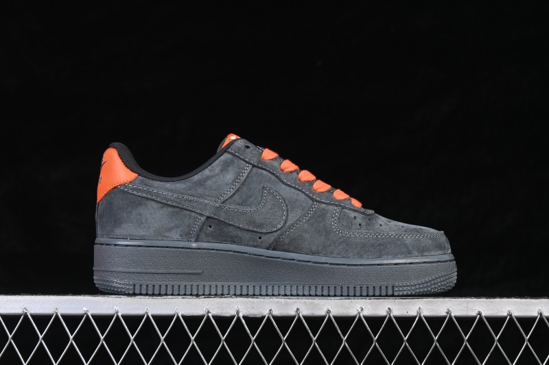 Nike Air Force 1 '07 Low Year of the Horse Special Edition with Rock Grey and Orange Accents - FV3694-105