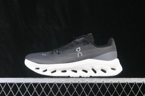 On Cloudtilt Comfortable Slip-Resistant Low-Top Casual Urban Commute Running Shoes - Black Asphalt