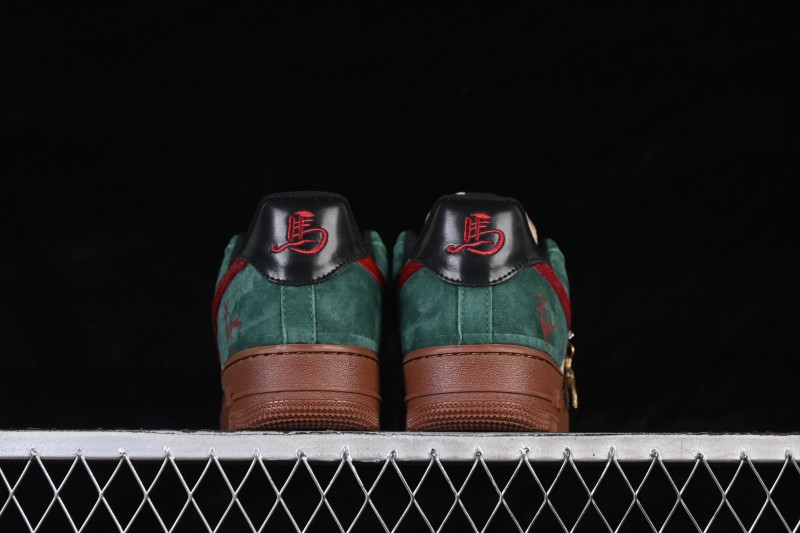 Nike Air Force 1 '07 Low Year of the Horse Forest Dune Low-Top Casual Skateboarding Shoes - XY9025-006