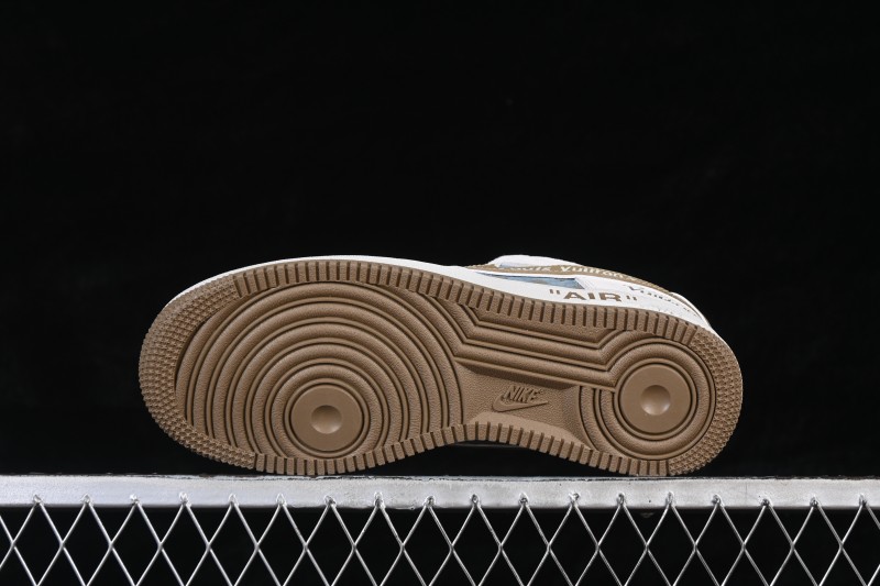Nike Air Force 1 '07 Low Sneakers with Air-Sole Cushioning and Retro Design - DD1982-346