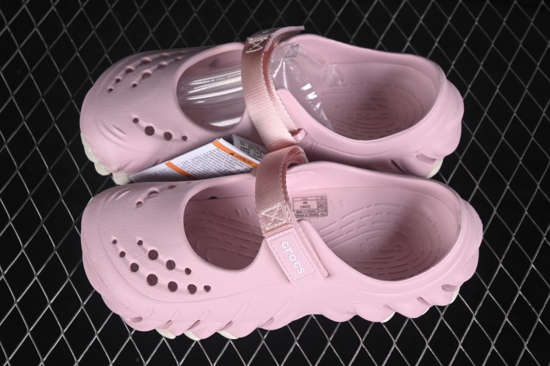 Crocs Echo Mary Jane Clog EVA Retro Comfort Breathable Casual Shoes - Crocs Echo Mary Jane