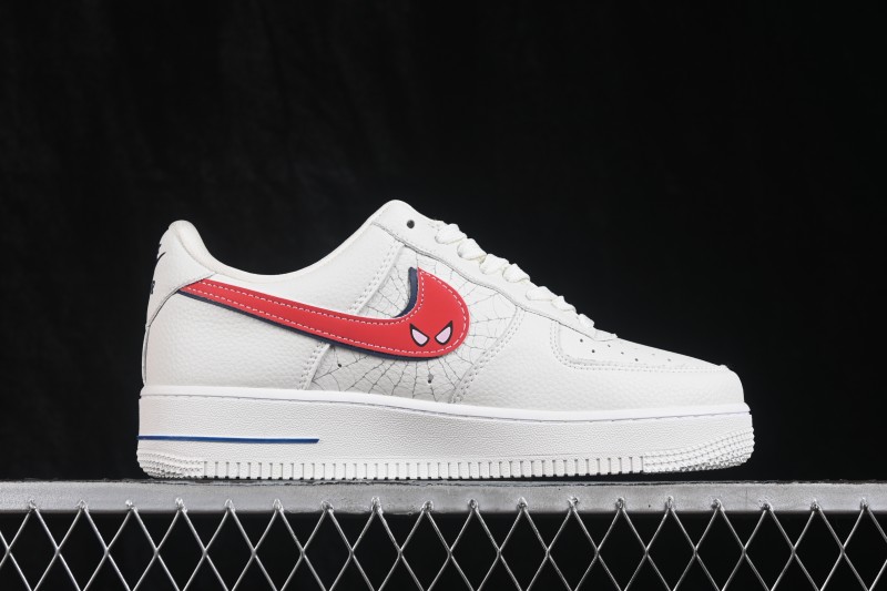 Nike Air Force 1 '07 Low Basketball Casual Shoes with Air-Sole Cushioning - WY0655-116