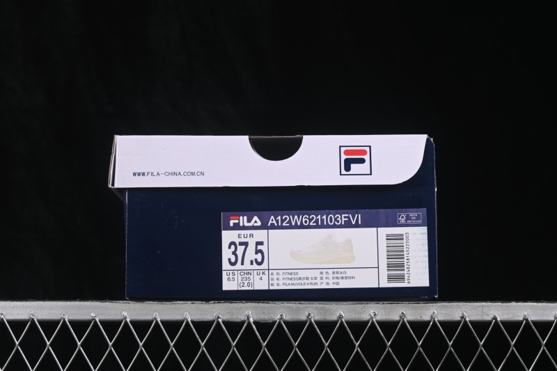 Fila Nuvole 4 Run Running Shoes with Thick Sole Cushioning and Breathable Comfort - A12W621103FVI