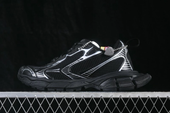 Balenciaga 3XL Extreme Laces Trendy Running Shoes - W3XCW1000
