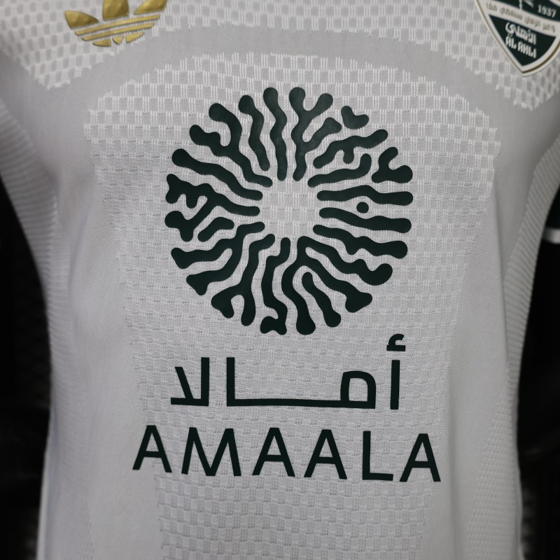 Player Version 26/27 Al-Ahli Saudi FC Away White Jersey