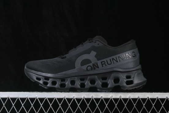 On Cloudmonster 3 Comfort Anti-Slip Wear-Resistant Cushioned Running Shoes - 3MG10051043 Black