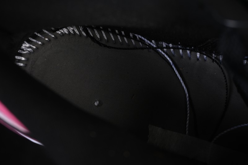 Air Jordan 1 Low Patent Leather Black Pink Low-Top Retro Cultural Basketball Shoes - IV2446-684
