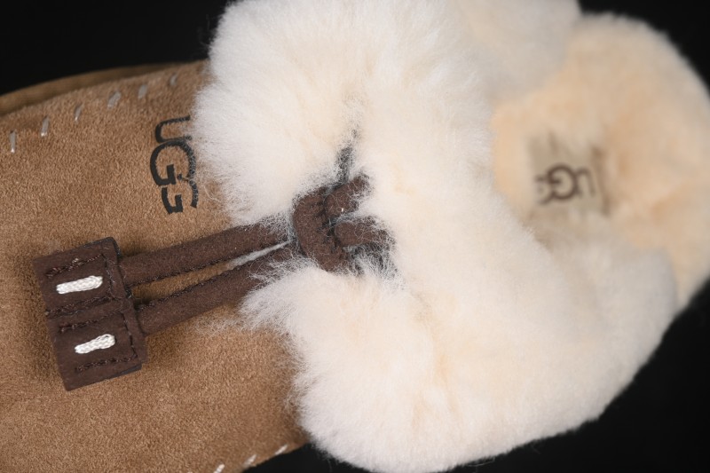 UGG Slipper Evolution Comfortable Flat Closed-Toe Slippers - 1180