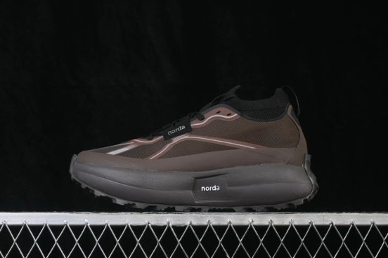 Norda 055 Trail Running Shoes with Stable Cushioning and Durable Grip - Fennel Brown