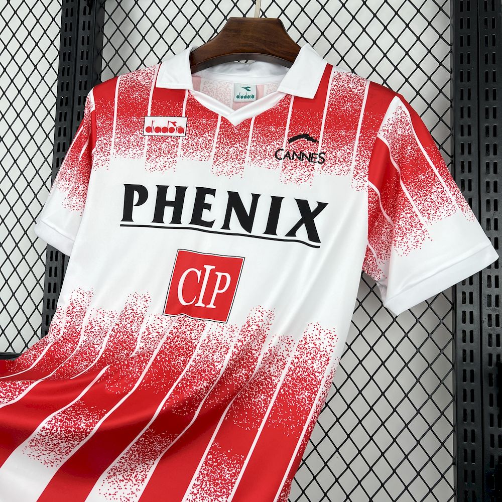 1991/92 Retro AS Cannes Home Jersey