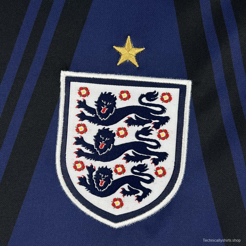 2026 Mens England Hollywood Goalkeeper Long Sleeve Jersey