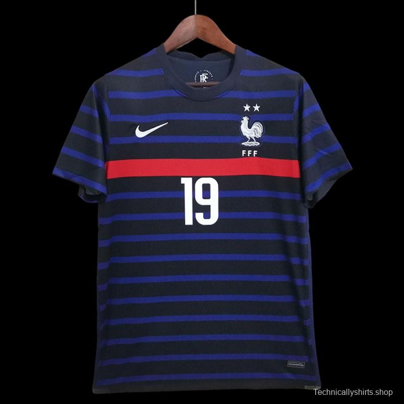 Retro 2020 France Benzema Jersey