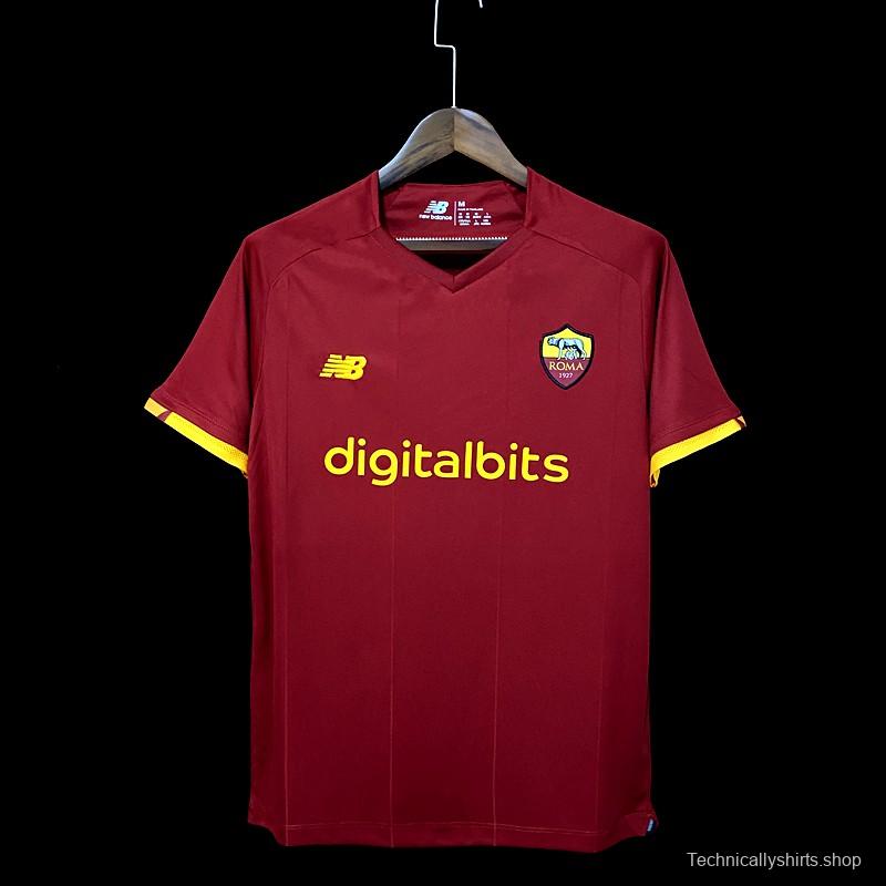 Retro 21/22 AS Roma Home Jersey