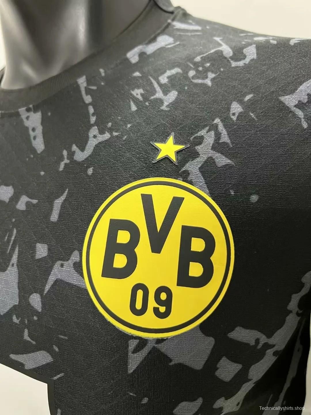 Player Version 23/24 Borussia Dortmund Away Black Jersey