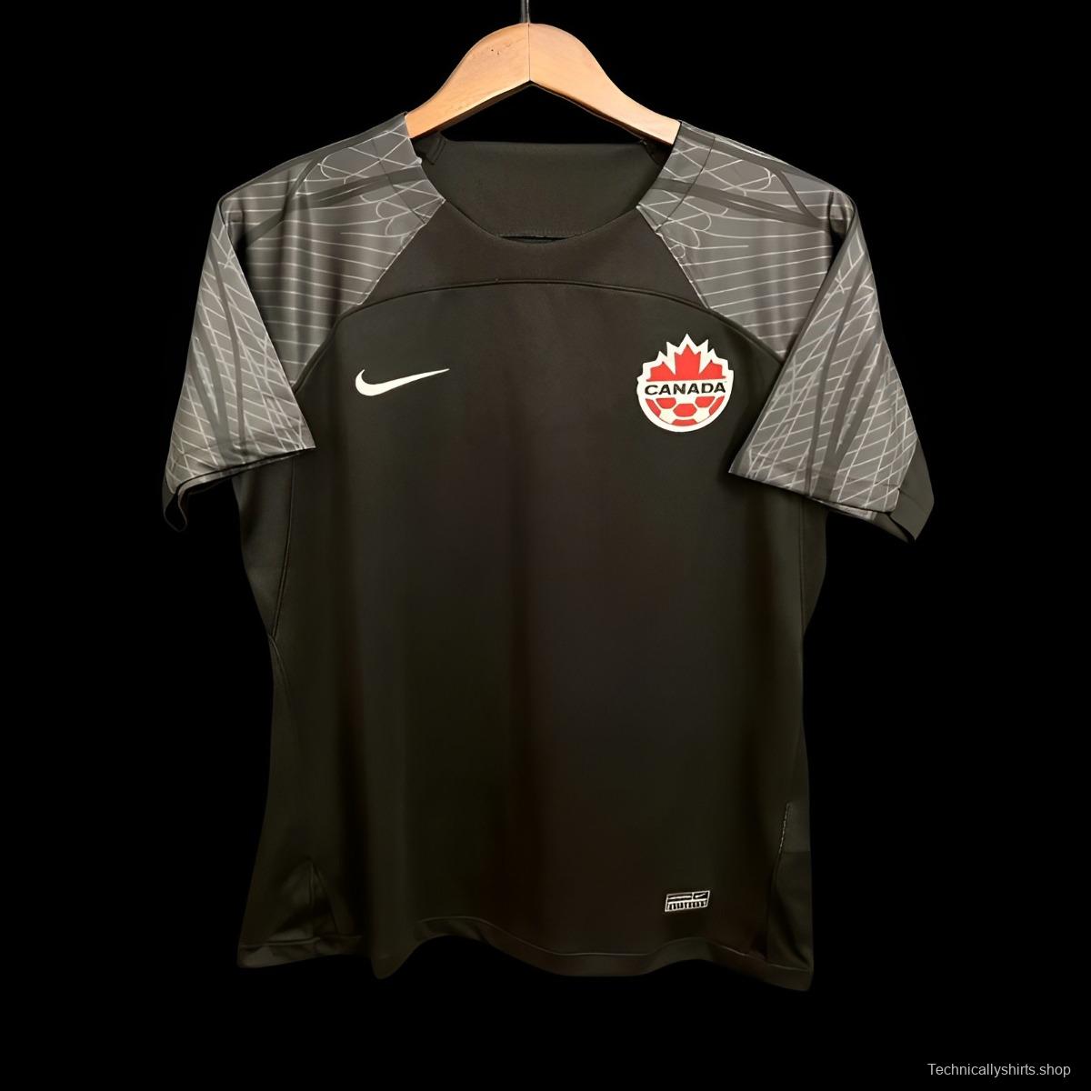 2023 Canada Black Jersey